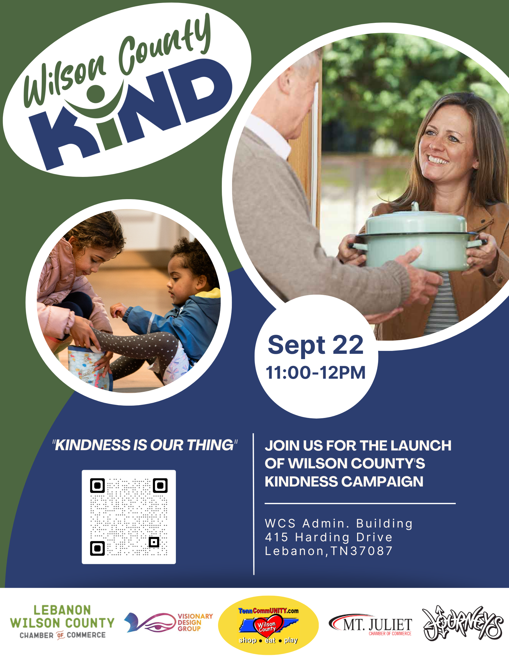 Kindness Campaign launch invitation